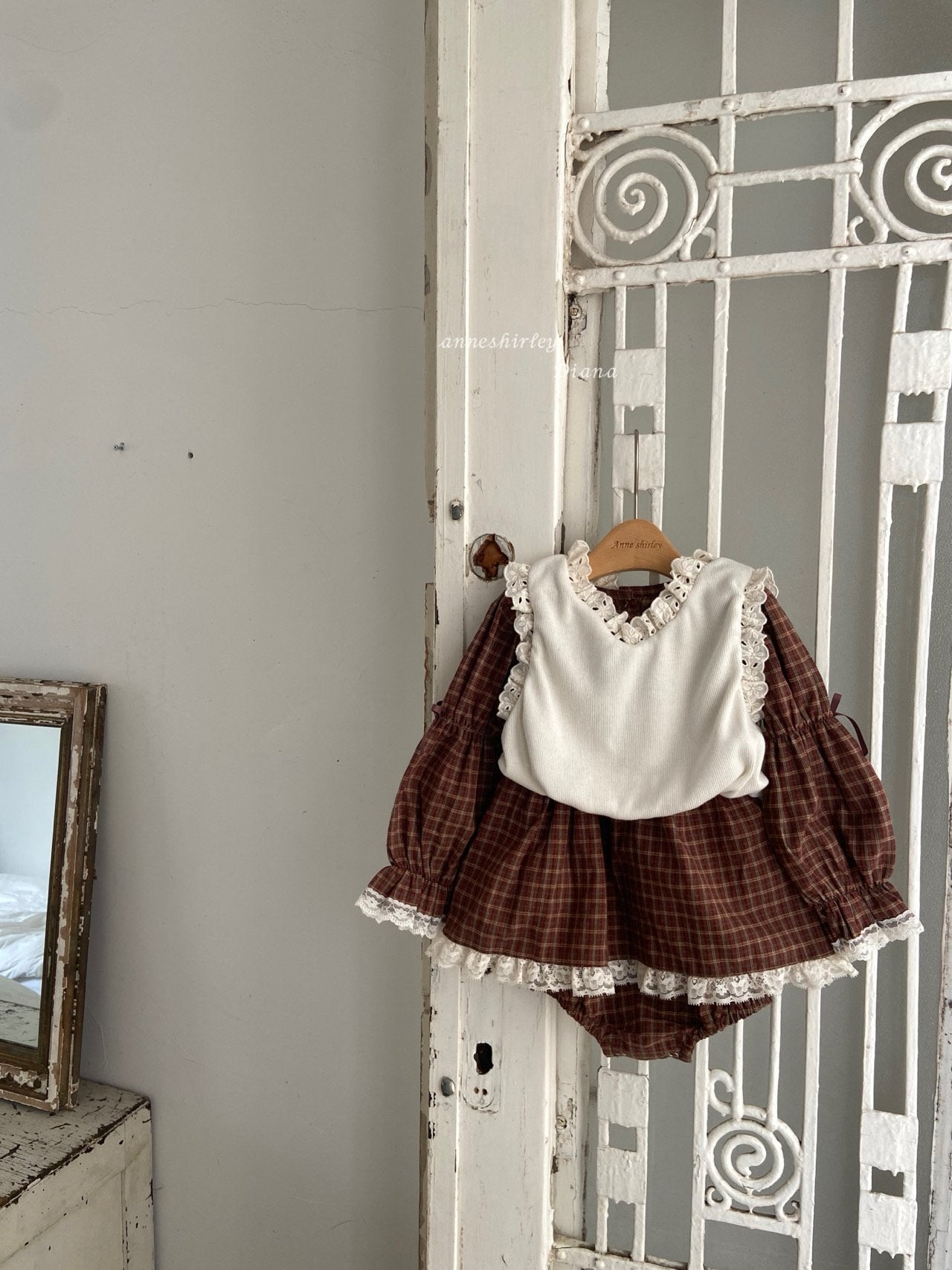 ［Anne shirley］Petit knit vest