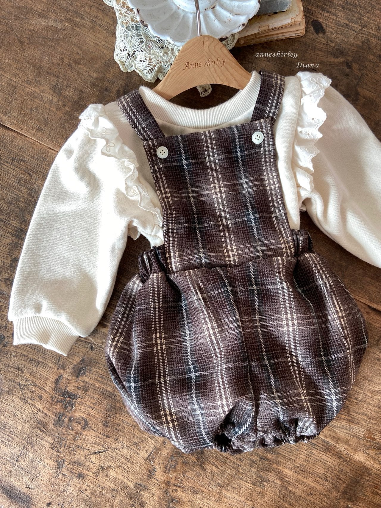 ［Anne shirley］Lue suspender suit