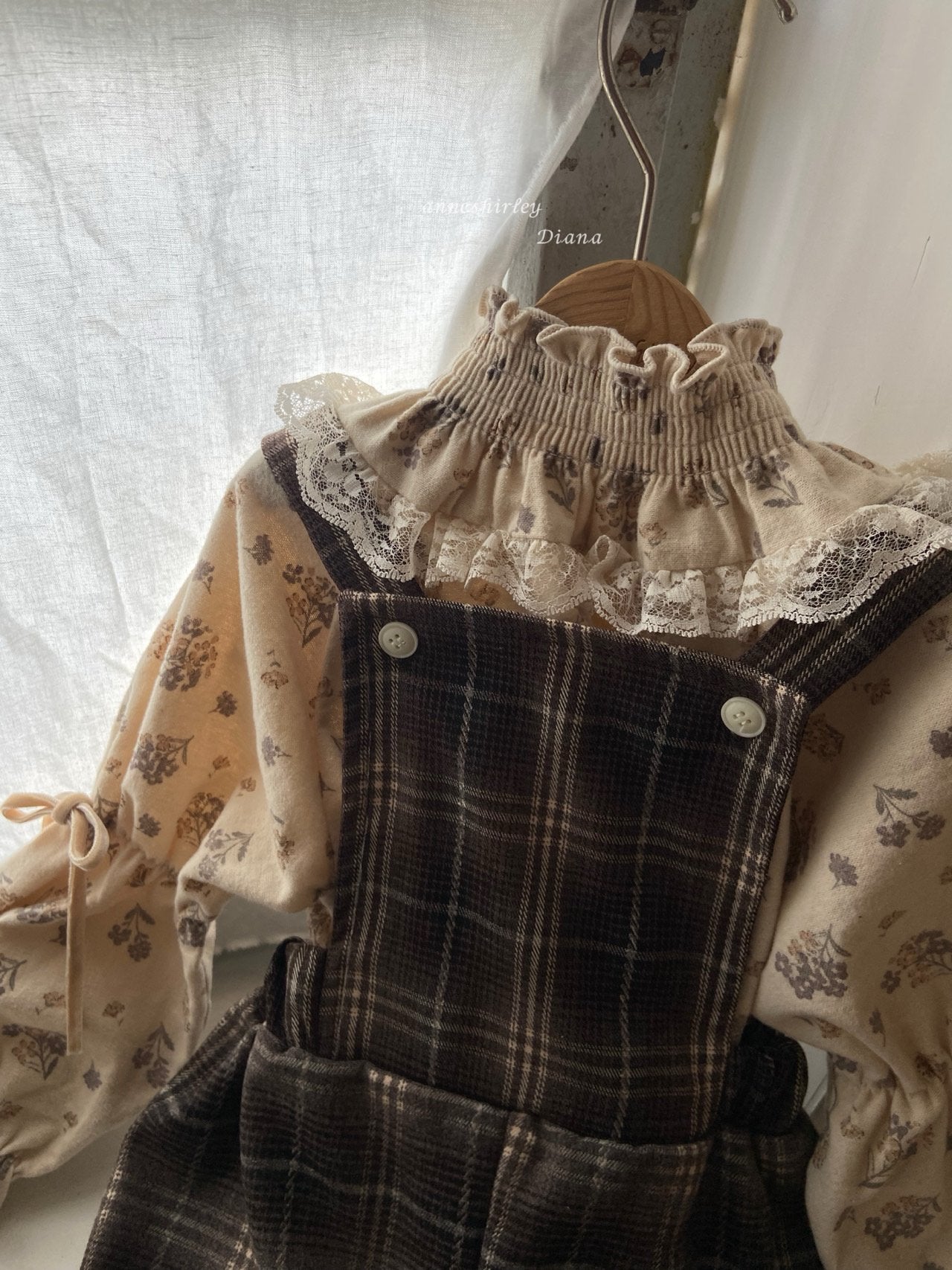 ［Anne shirley］Viviane suspender suit (lace)