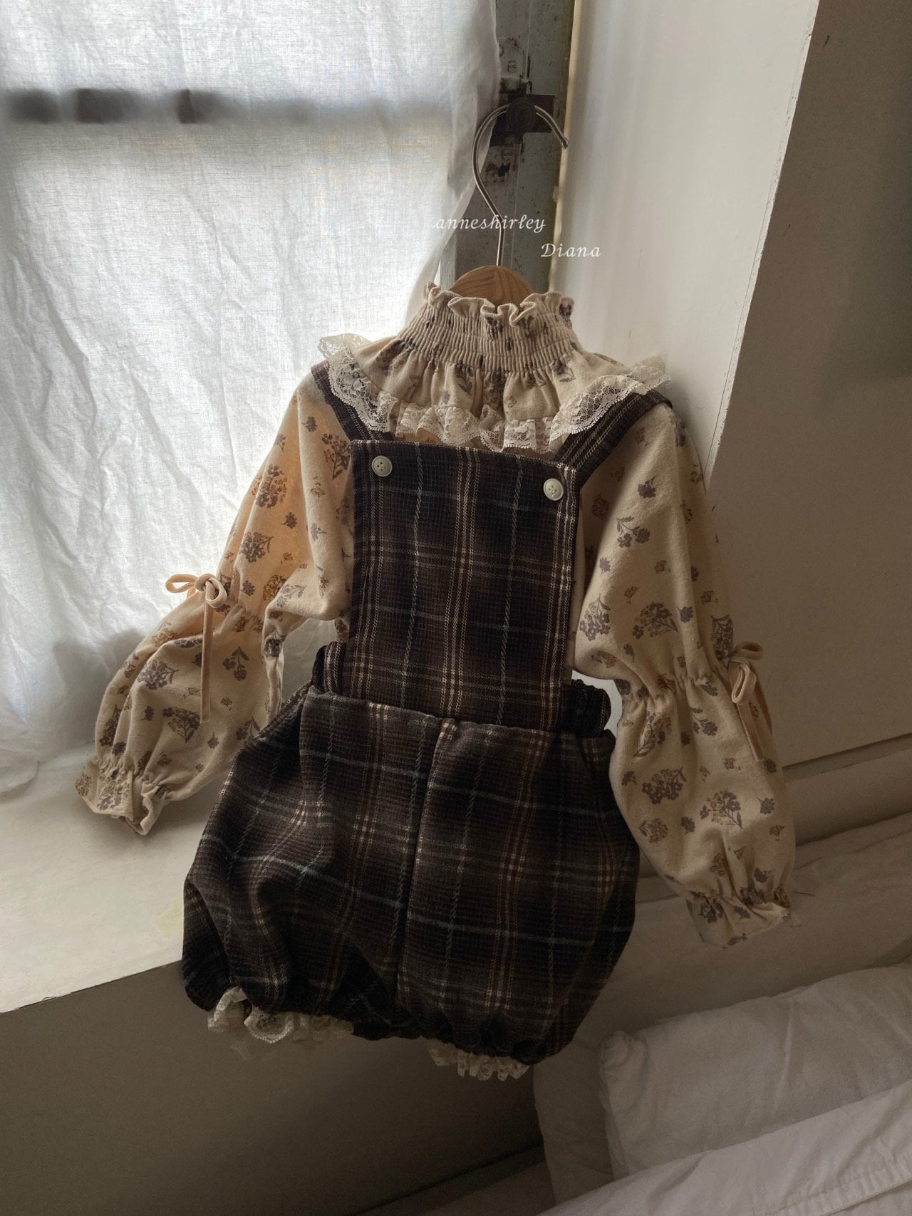 ［Anne shirley］Viviane suspender suit (lace)