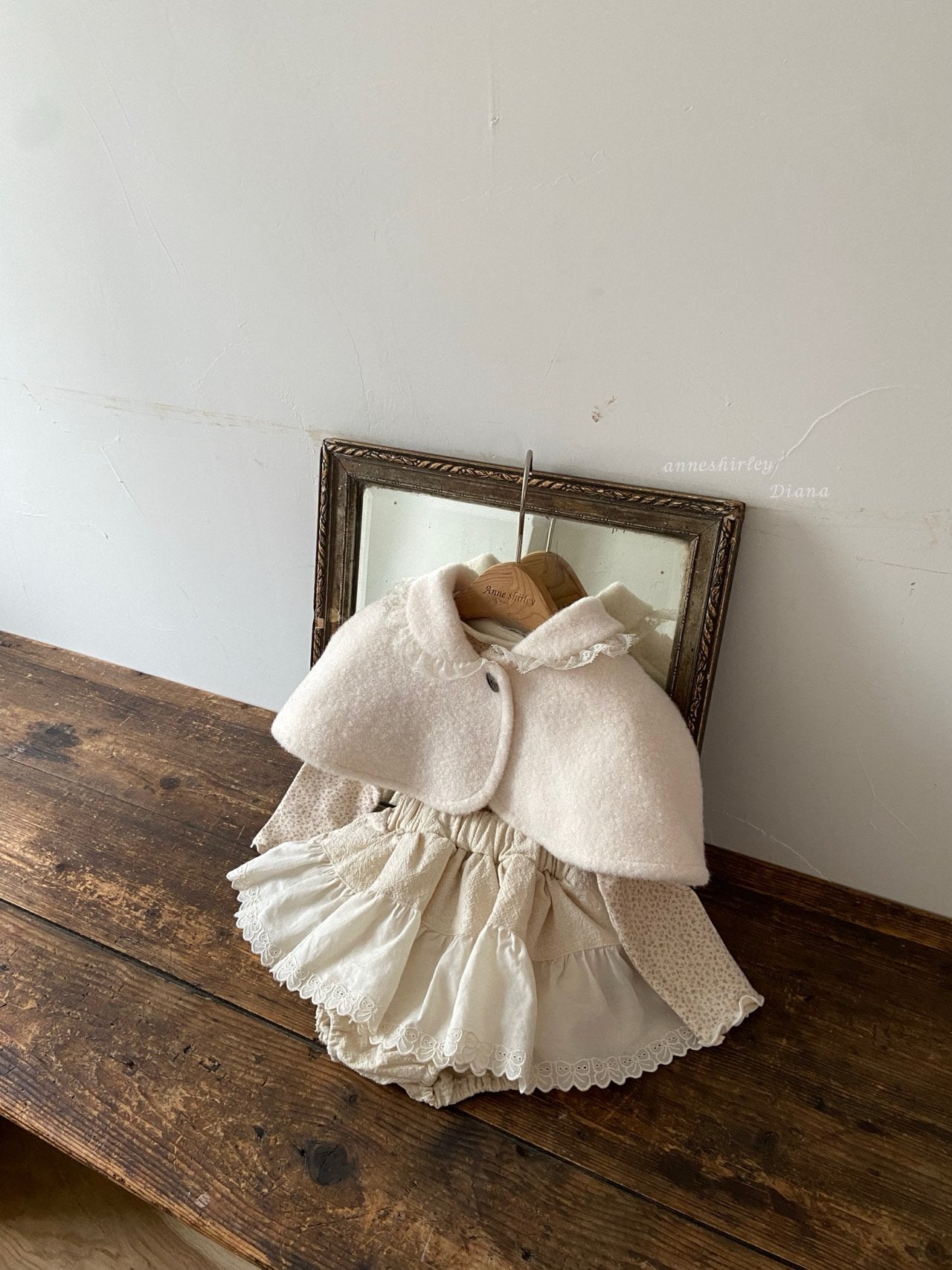 ［Anne shirley］Ribbon bloomer skirt