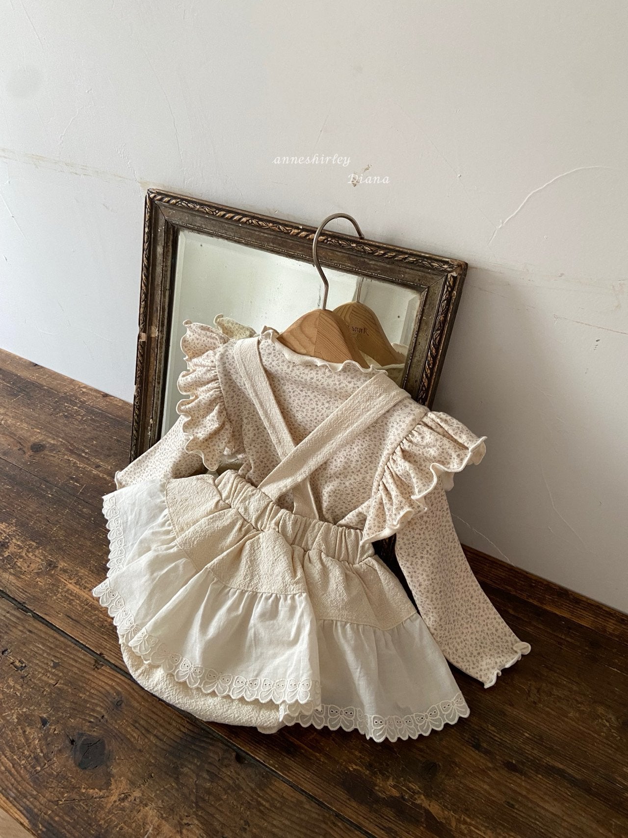 ［Anne shirley］Ribbon bloomer skirt