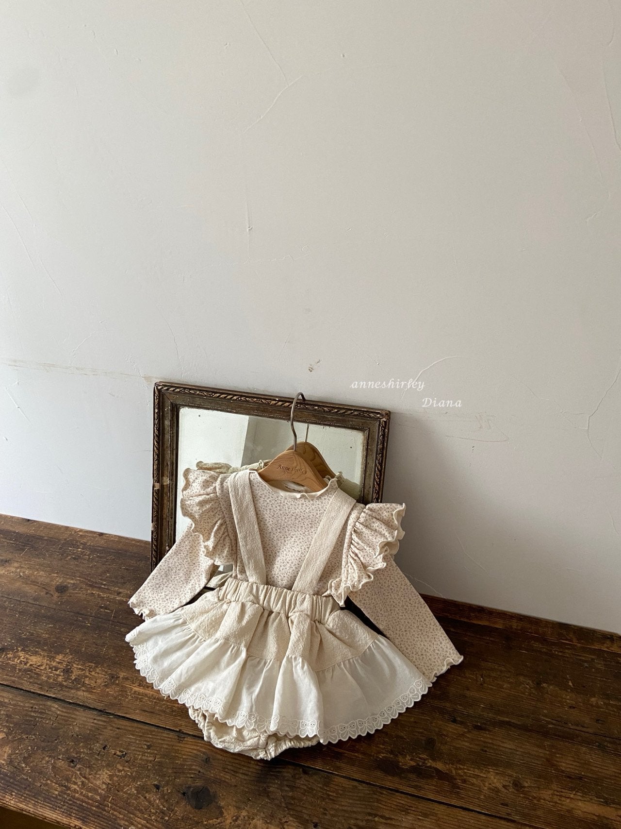 ［Anne shirley］Ribbon bloomer skirt