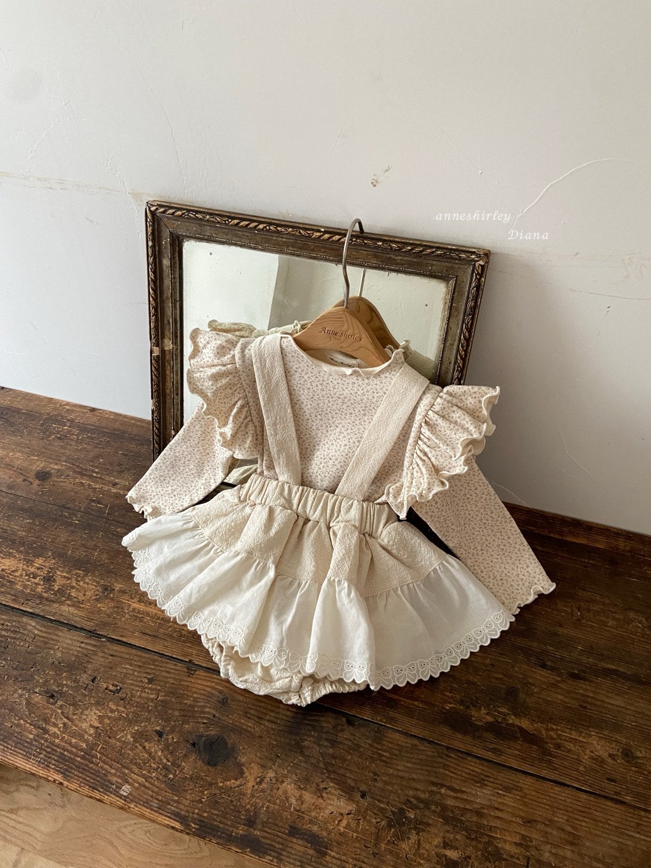 ［Anne shirley］Ribbon bloomer skirt