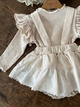 ［Anne shirley］Ribbon bloomer skirt