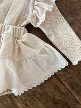 ［Anne shirley］Ribbon bloomer skirt