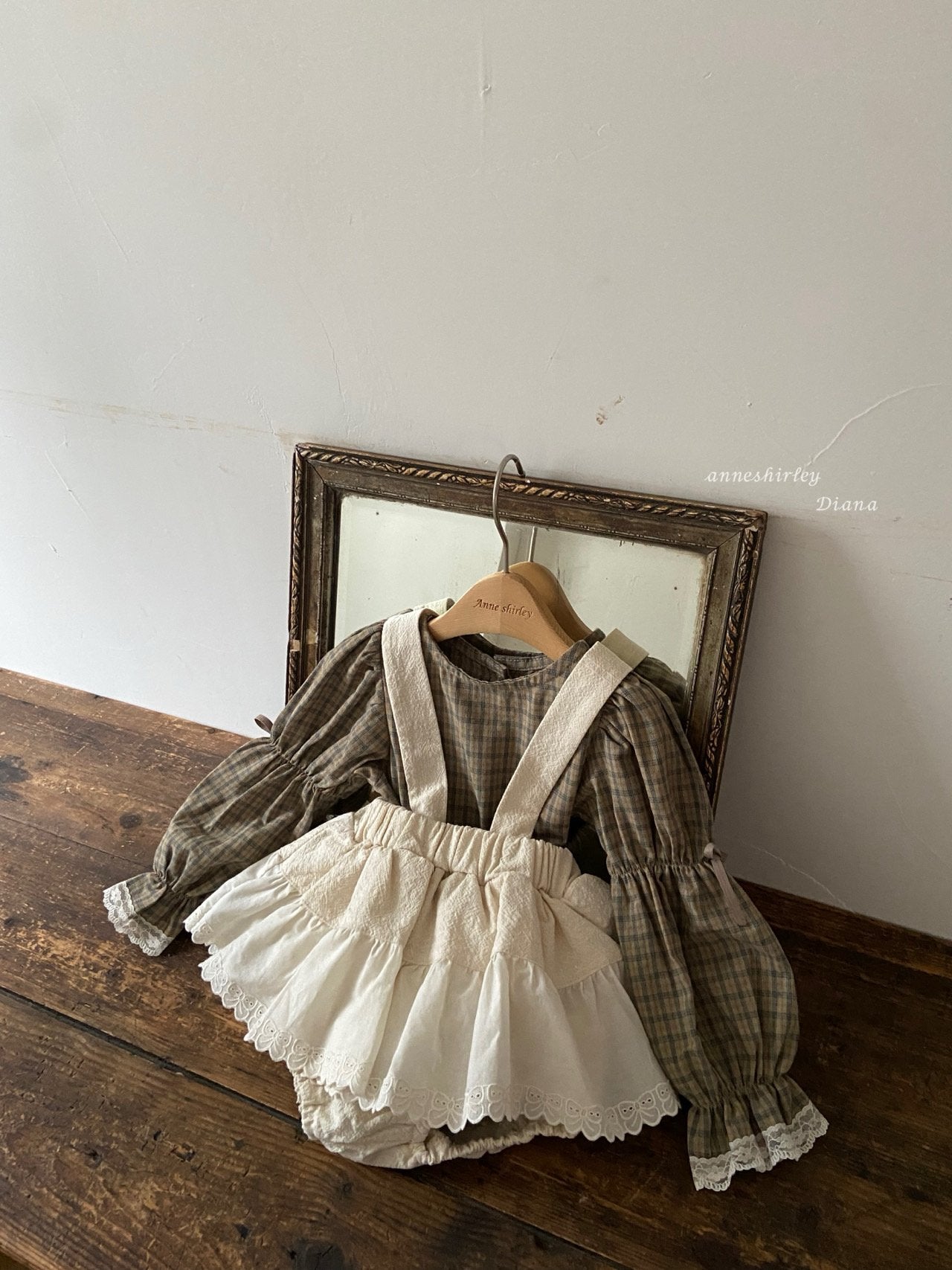 ［Anne shirley］Ribbon bloomer skirt