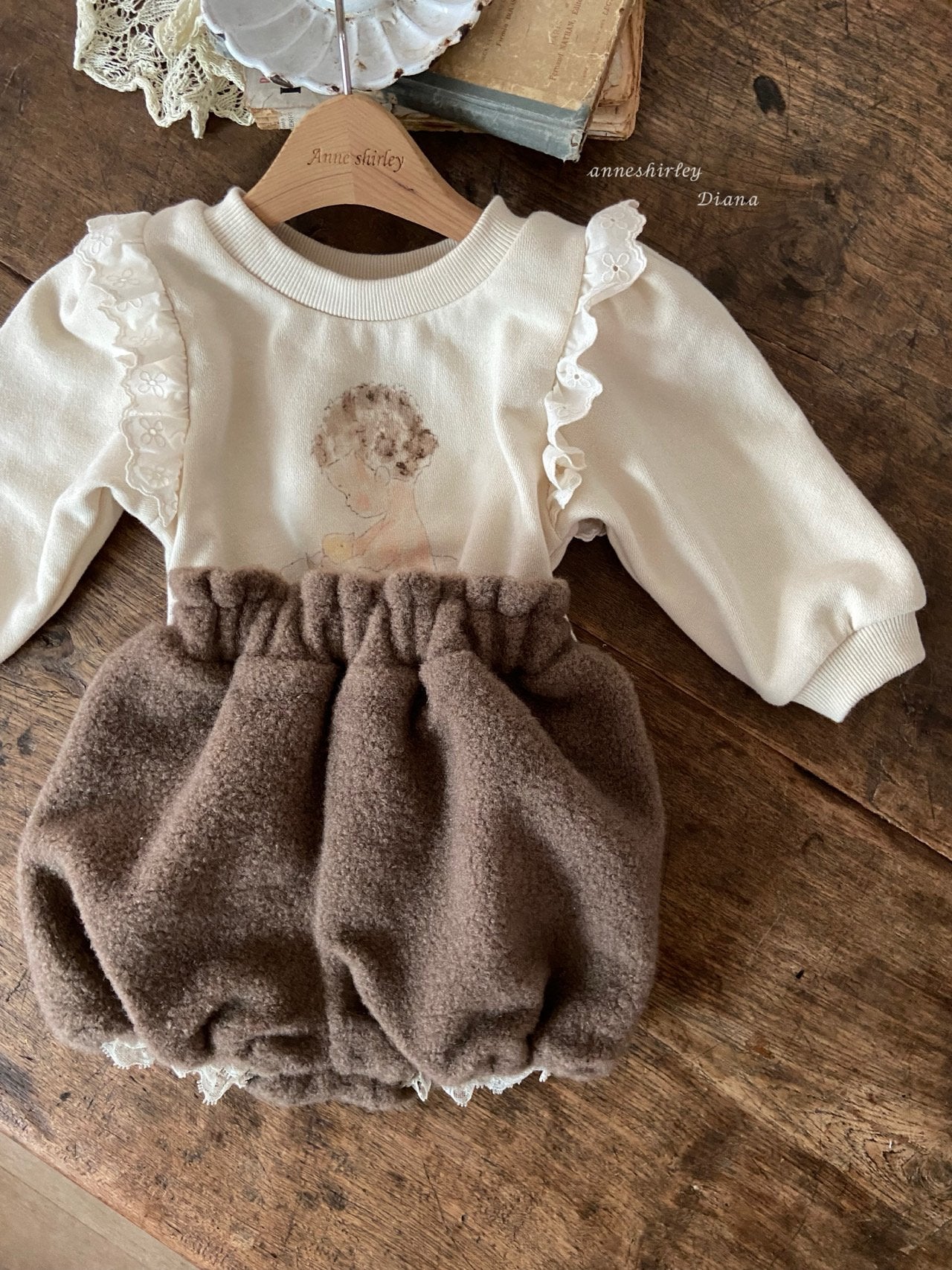 ［Anne shirley］Bear lace bloomer