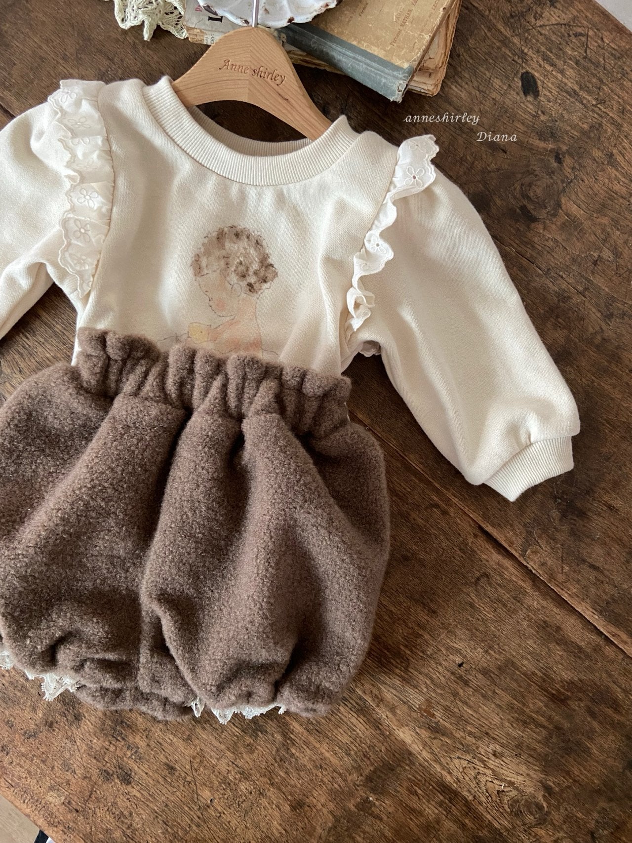 ［Anne shirley］Bear lace bloomer