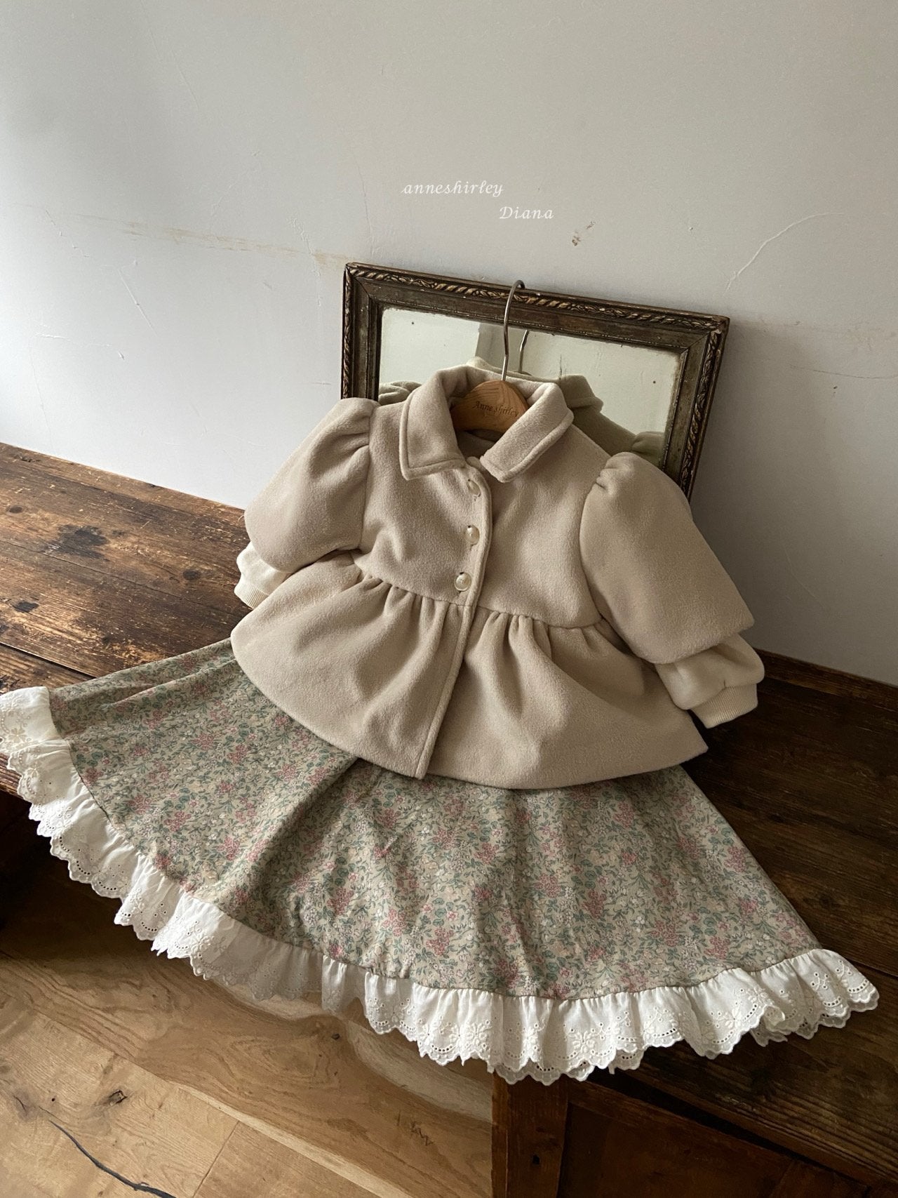 ［Anne shirley］Leneige long skirt