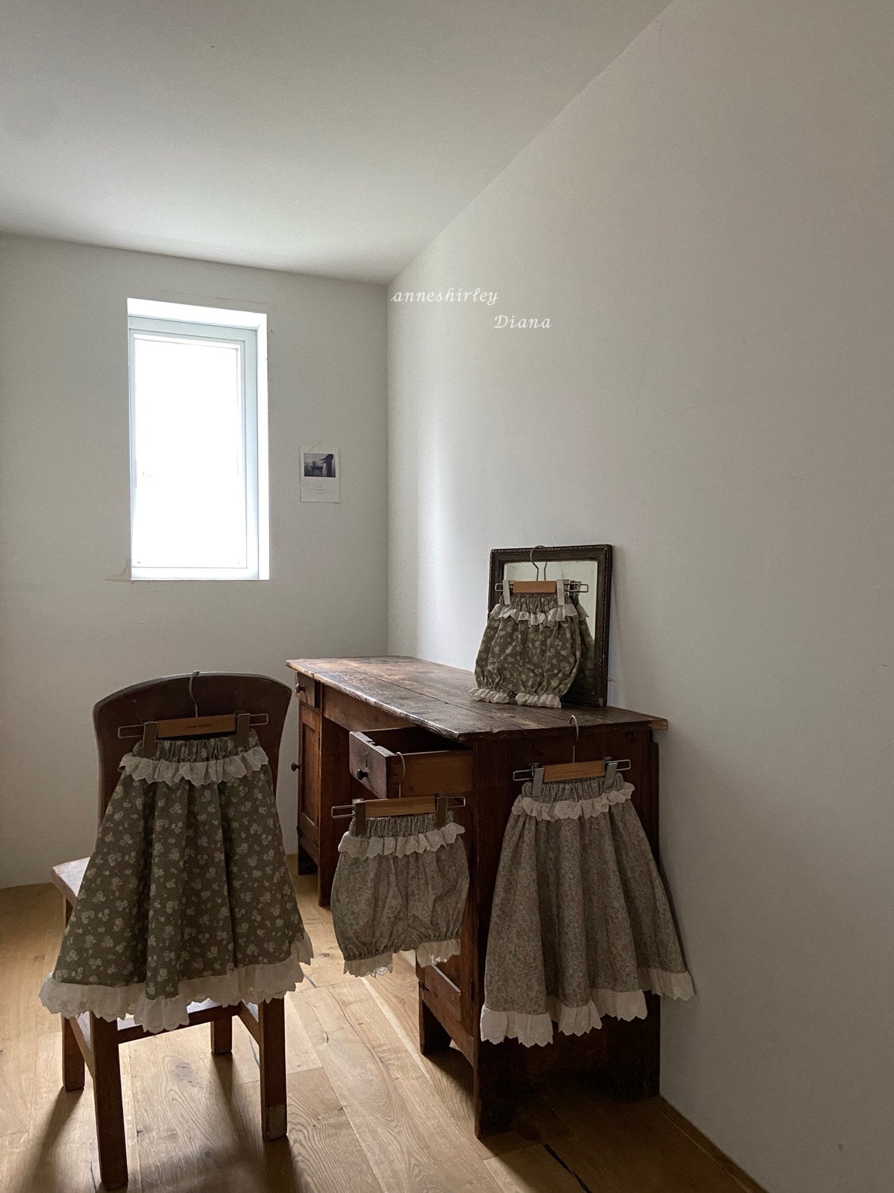 ［Anne shirley］Leneige long skirt