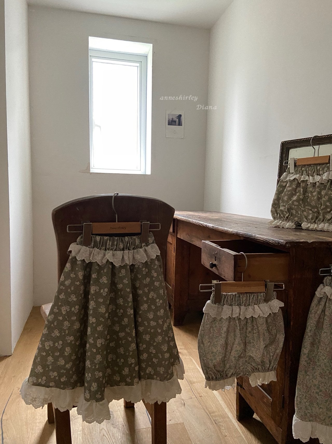 ［Anne shirley］Leneige long skirt