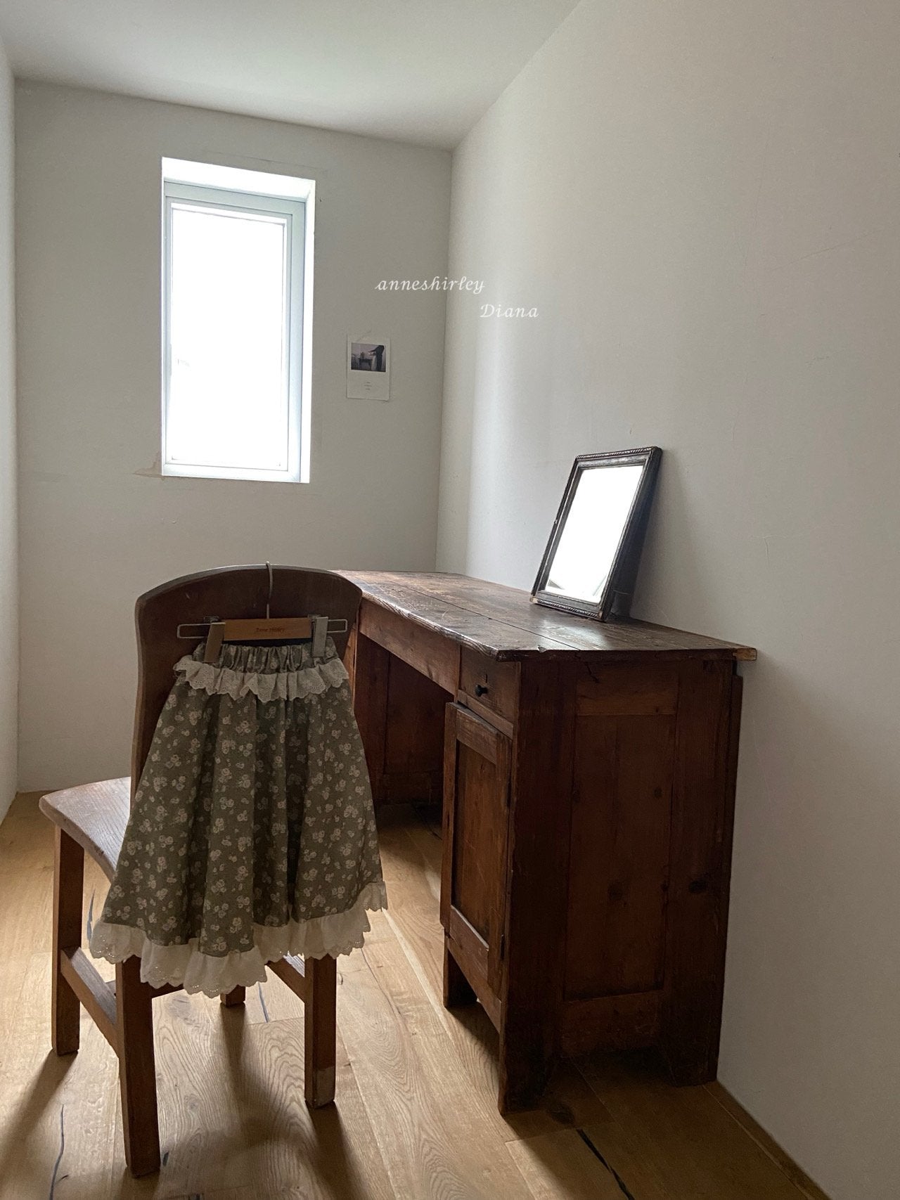 ［Anne shirley］Leneige long skirt