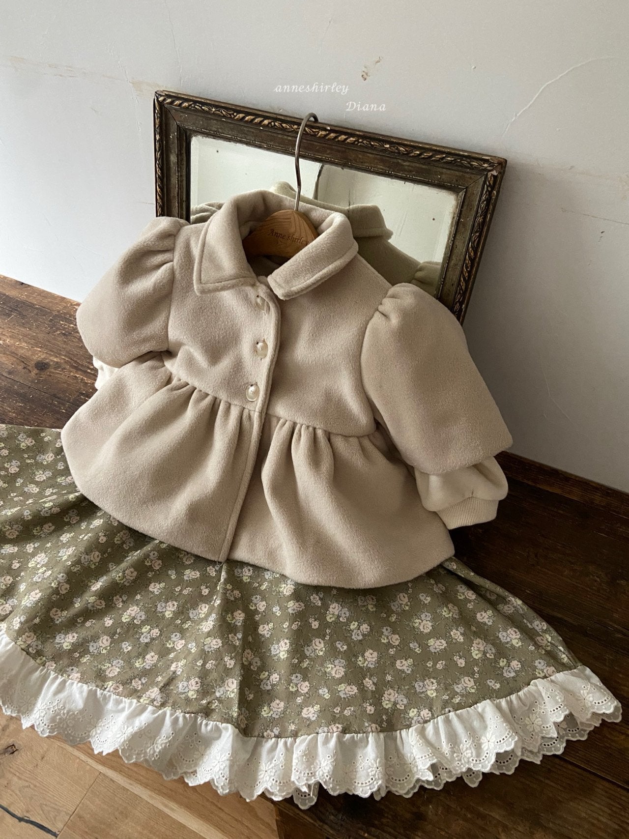 ［Anne shirley］Leneige long skirt