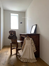 ［Anne shirley］Prague apron one-piece