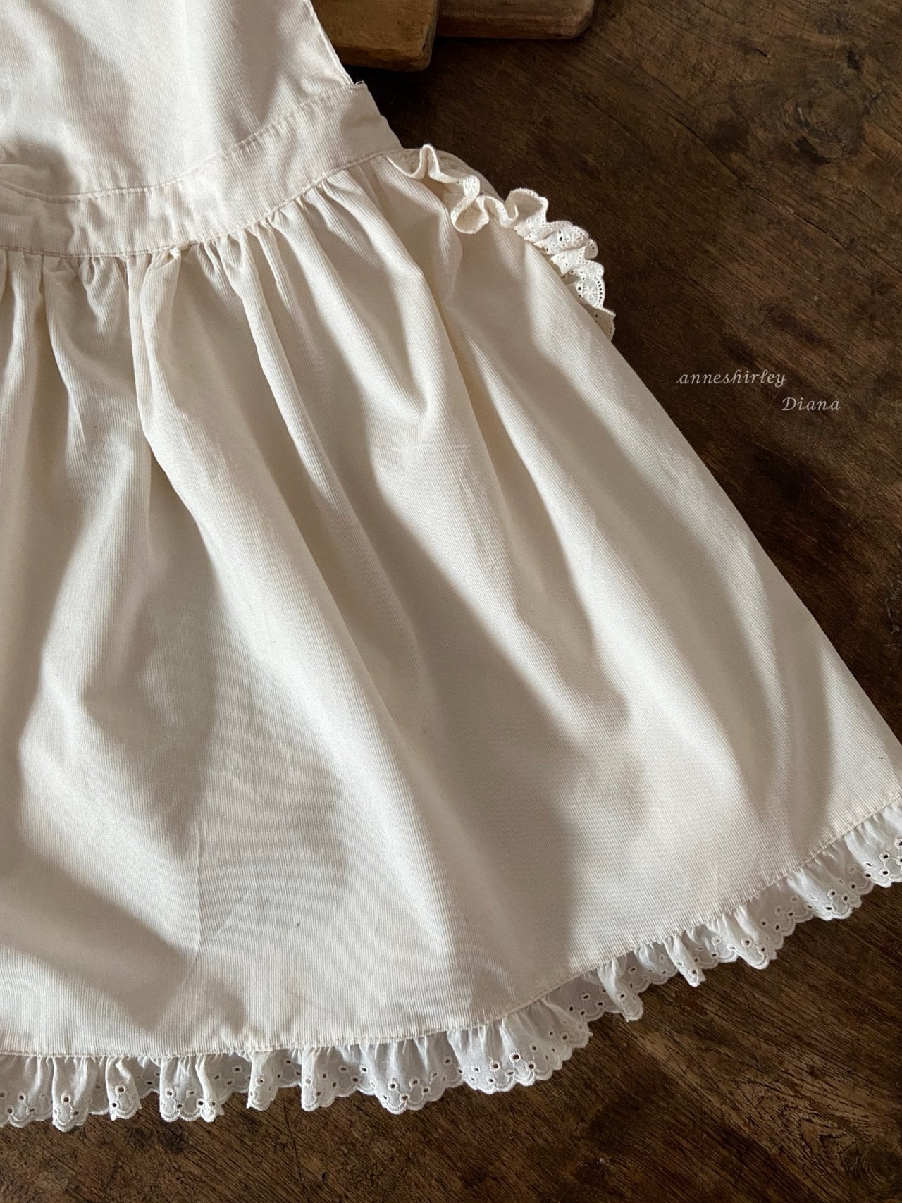 ［Anne shirley］Prague apron one-piece