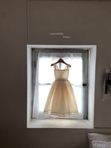 ［Anne shirley］Prague apron one-piece