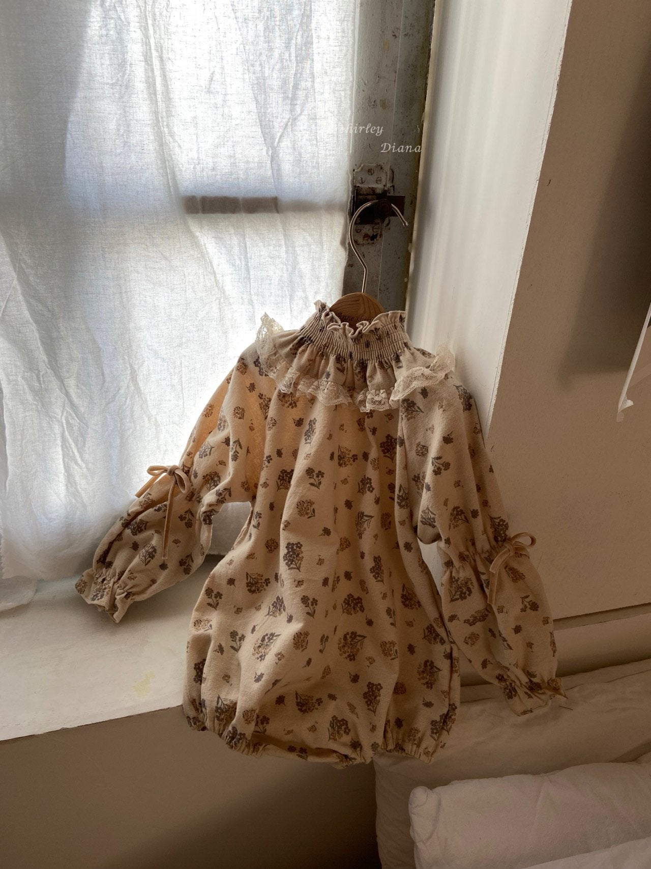 ［Anne shirley］Isabel smock rompers