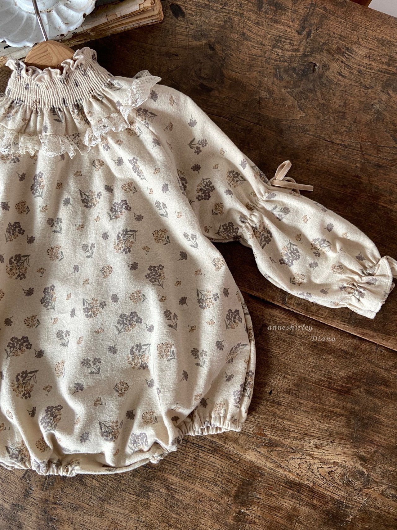 ［Anne shirley］Isabel smock rompers