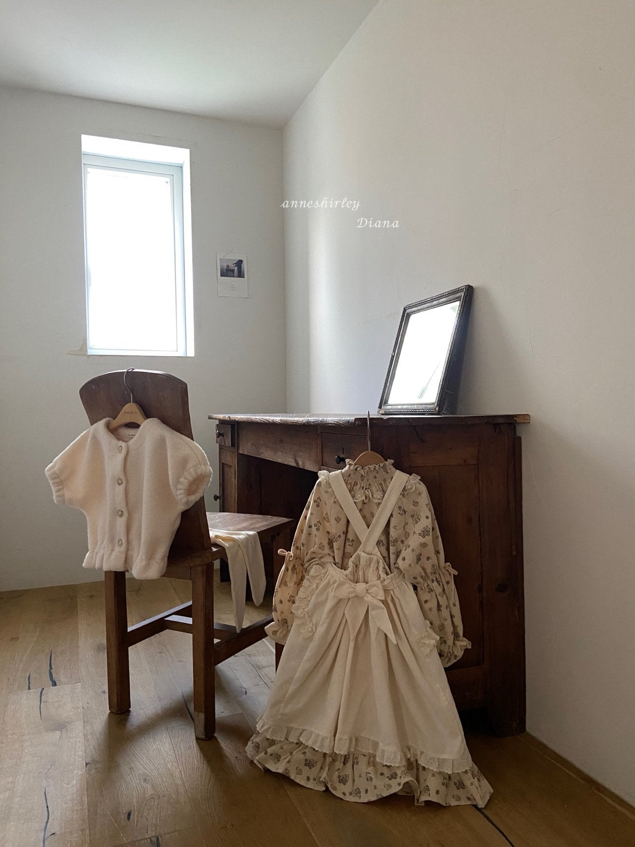 ［Anne shirley］Roman smock one-piece