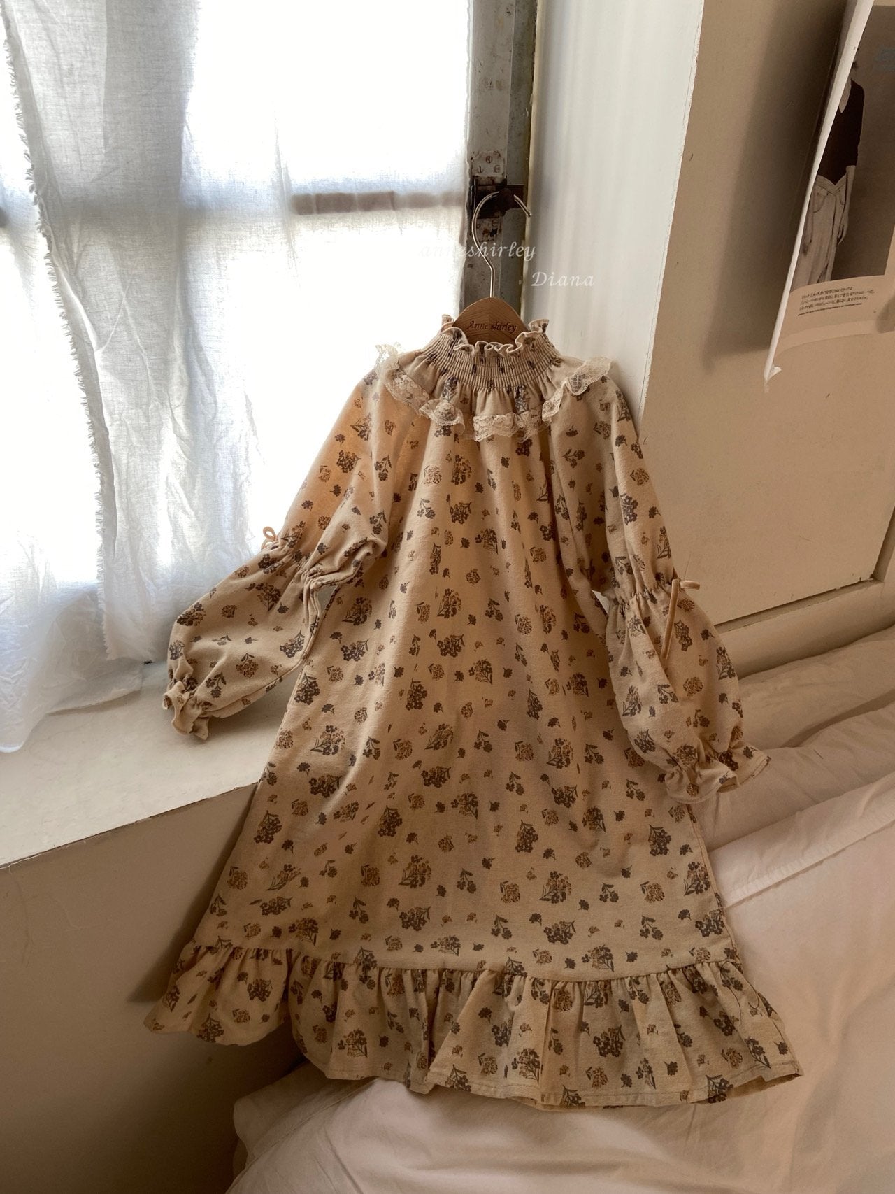 ［Anne shirley］Roman smock one-piece