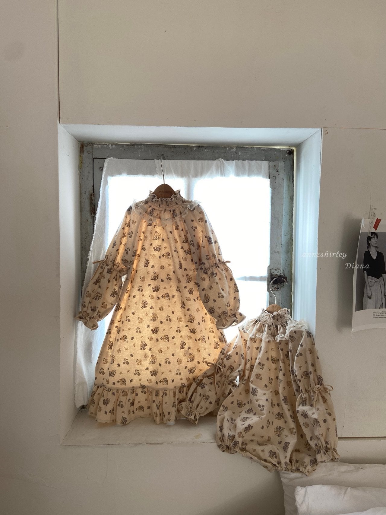 ［Anne shirley］Roman smock one-piece