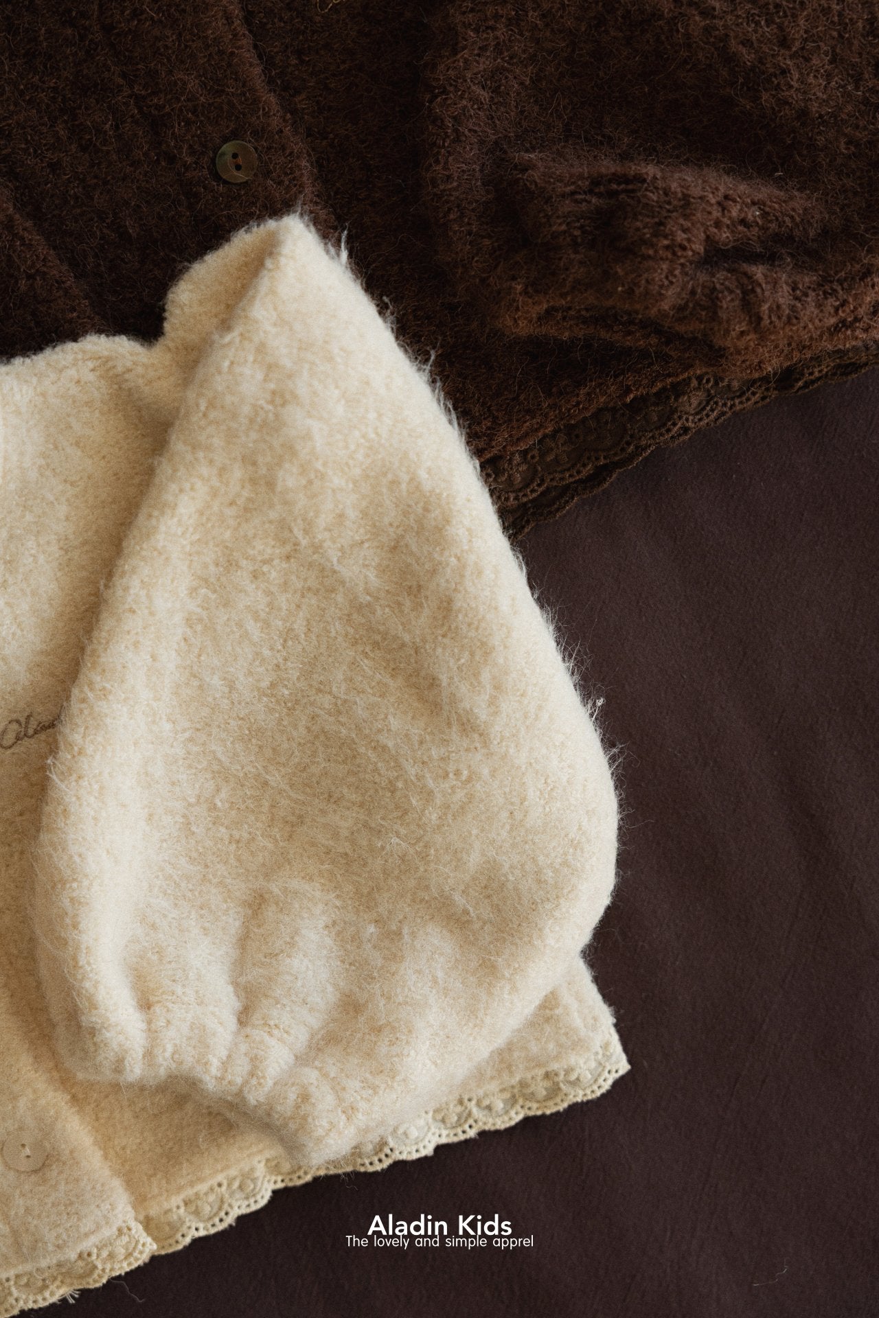 ［aladin］Soft puff cardigan