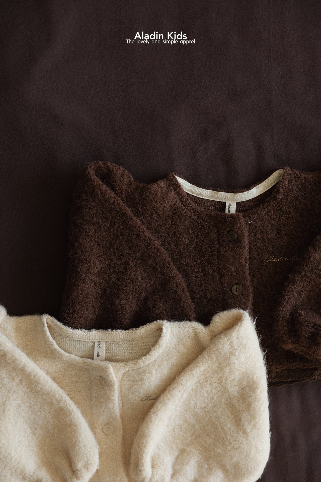 ［aladin］Soft puff cardigan