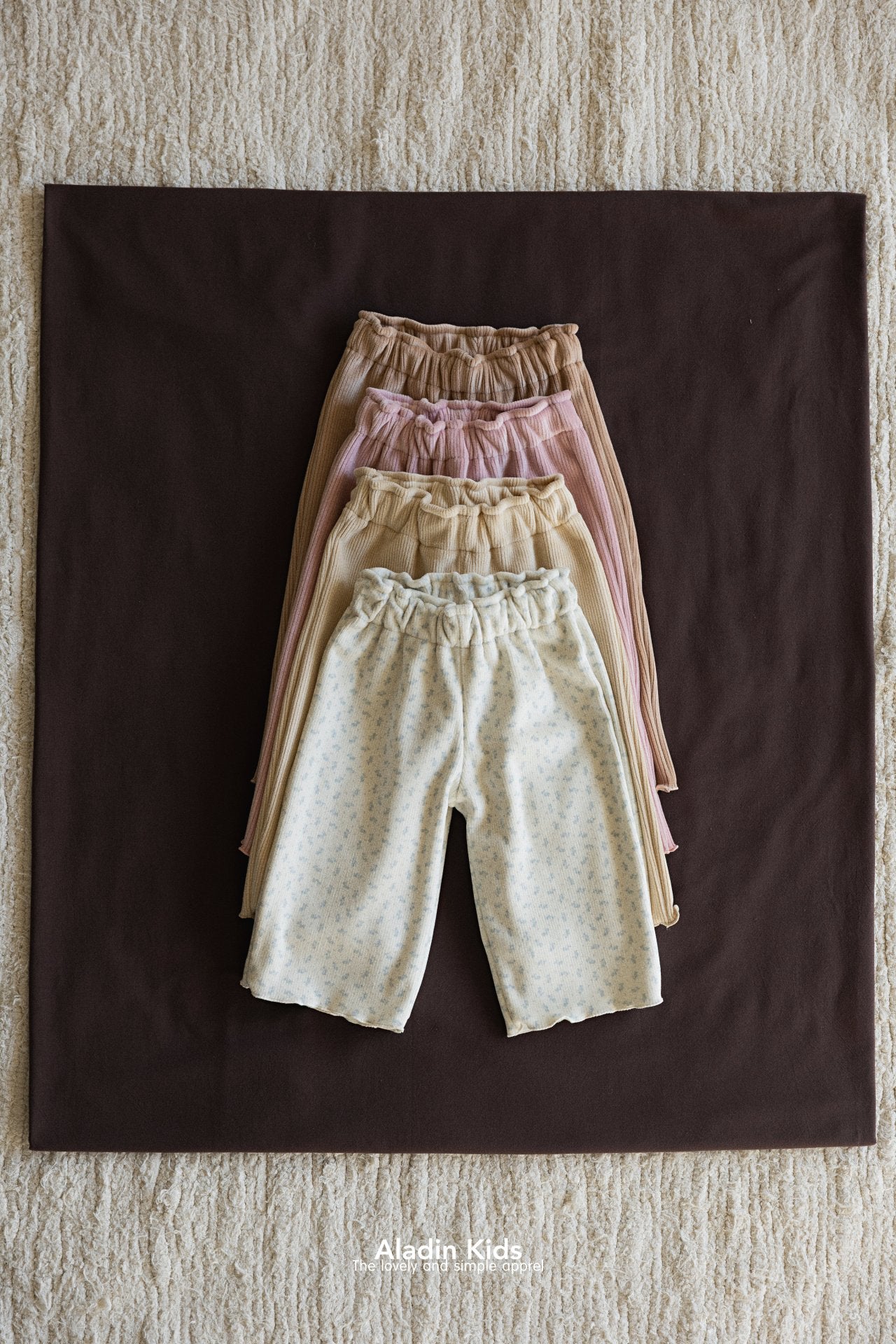 ［aladin］Daily rib pants