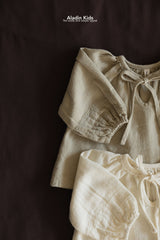 ［aladin］Warm ribbon blouse