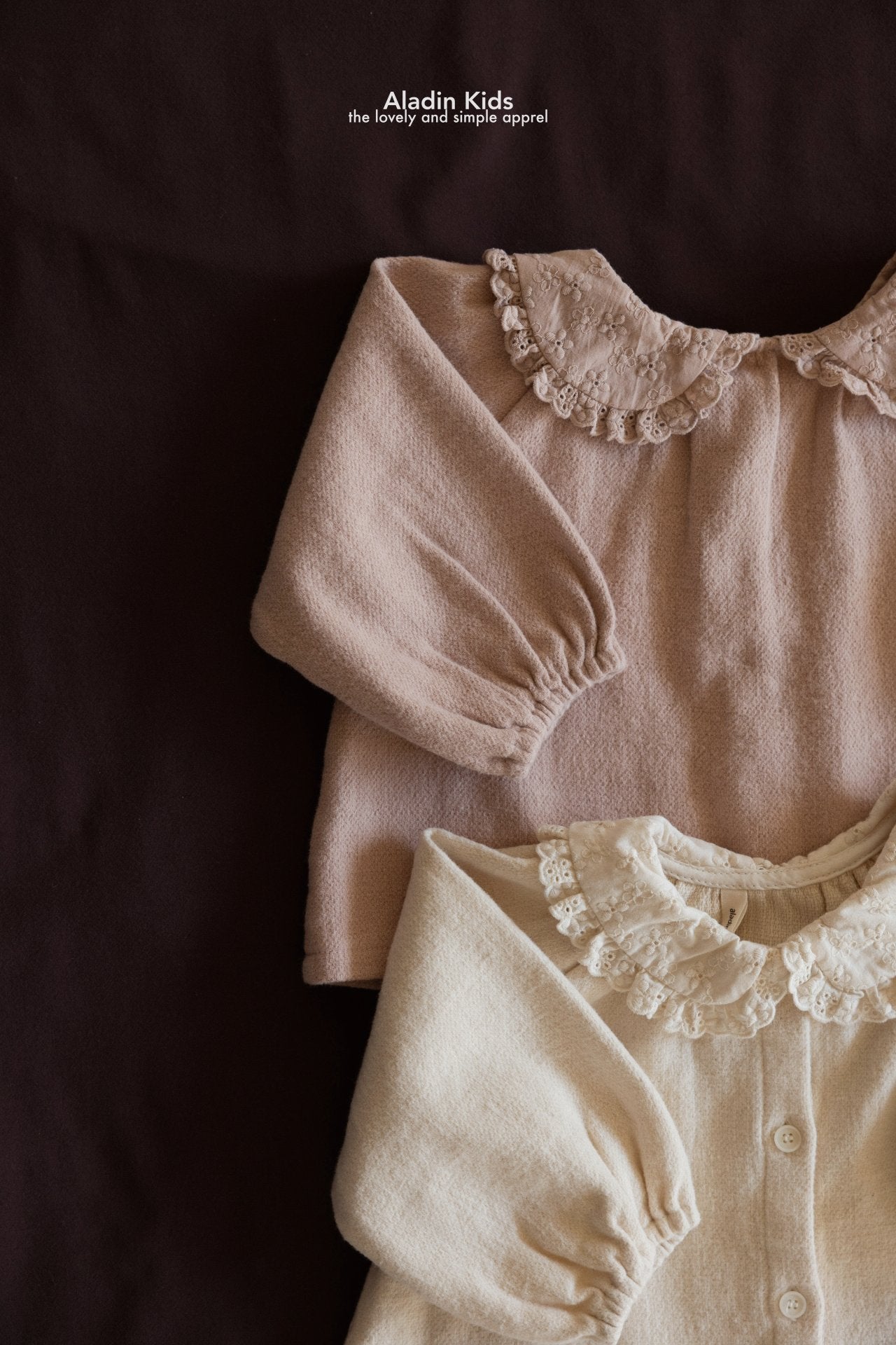 ［aladin］Lace collar blouse