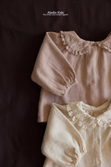 ［aladin］Lace collar blouse