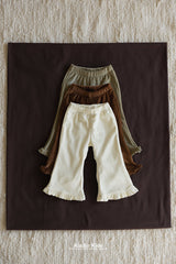 ［aladin］Mink frill flare pants