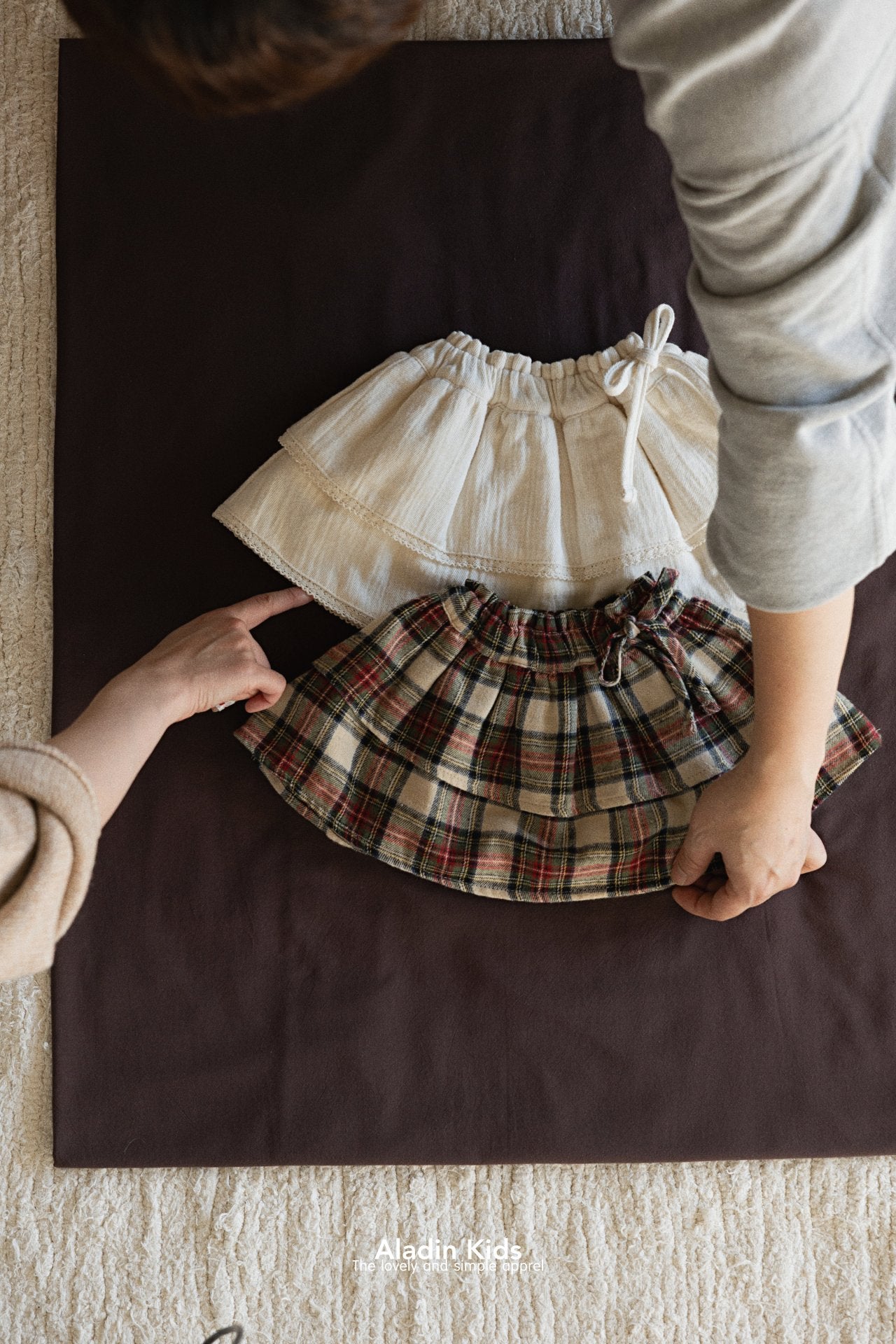 ［aladin］Frill cancan skirt