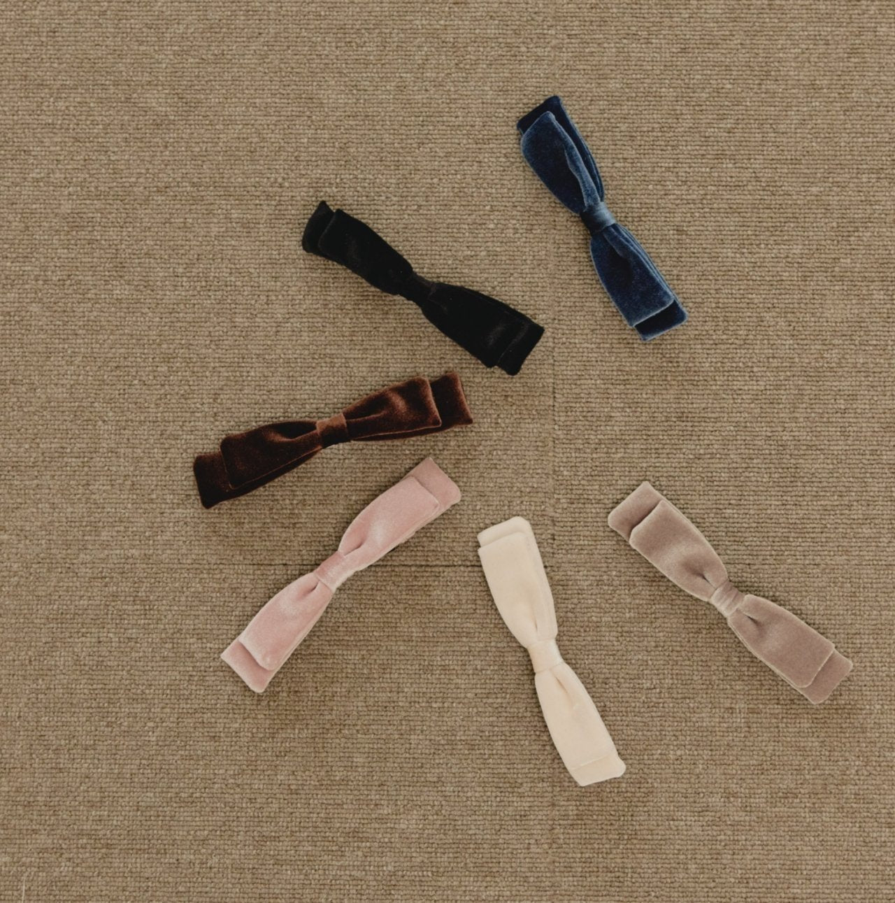 ［mon Atelier］Velvet ribbon pin