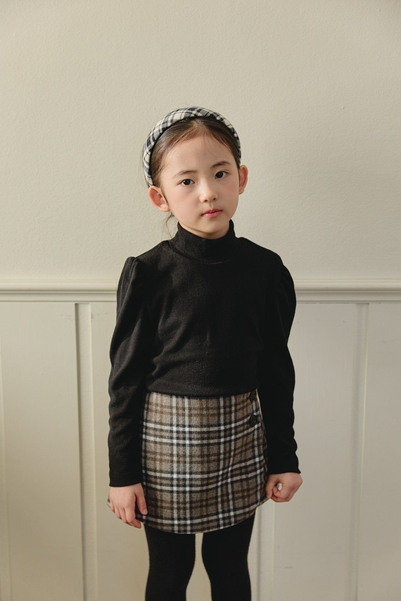 ［mon Atelier］Check headband