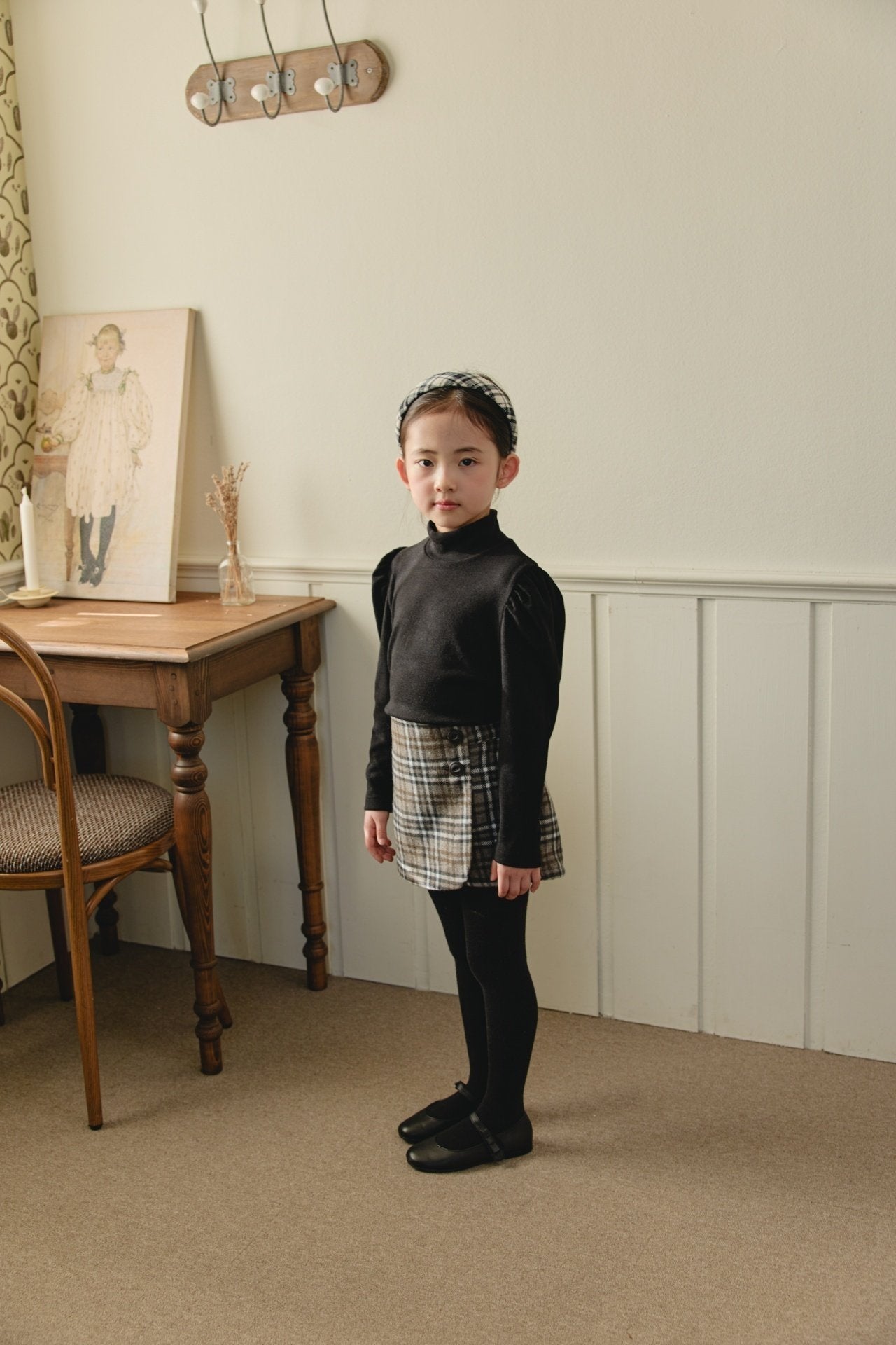 ［mon Atelier］Check headband