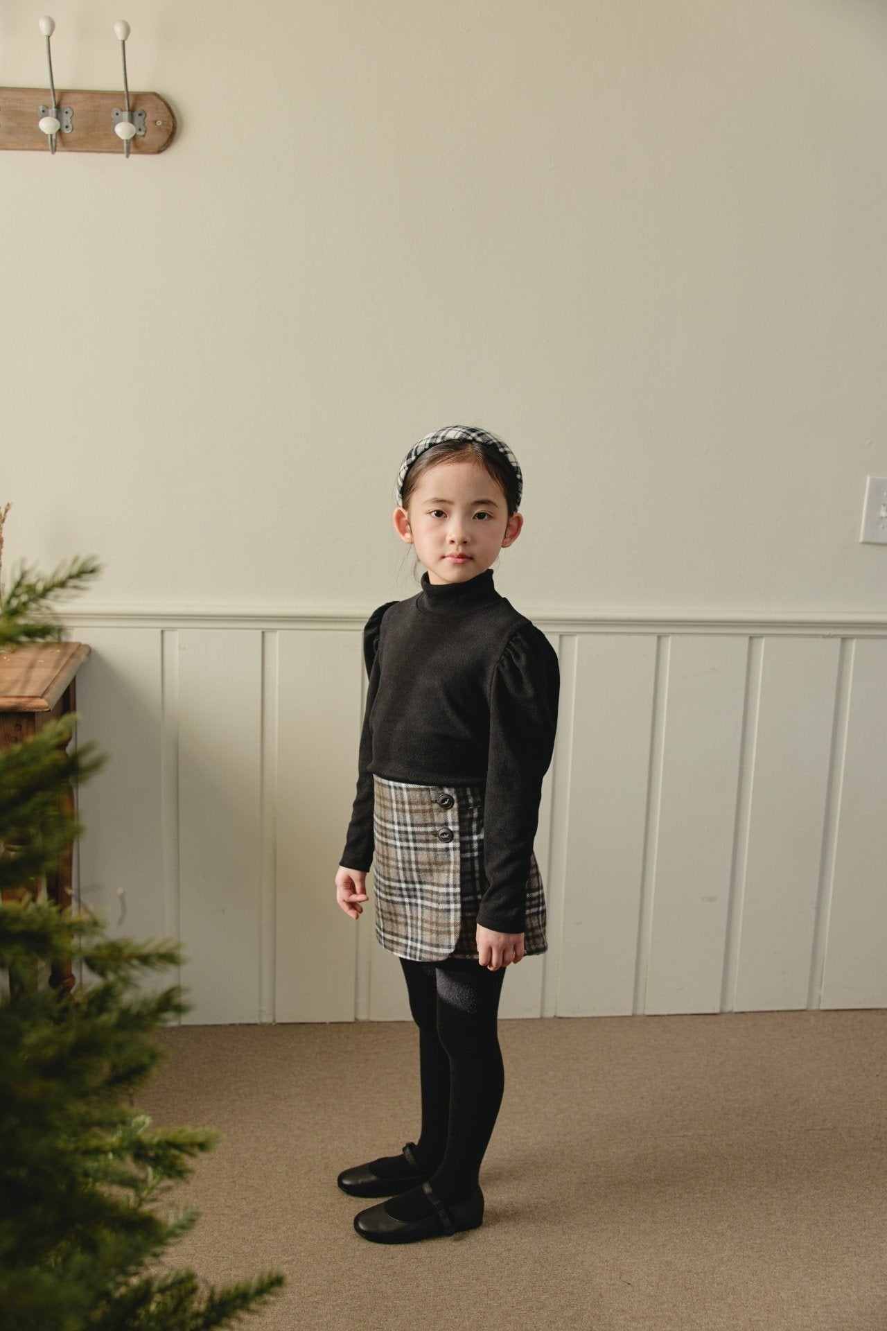 ［mon Atelier］Check headband