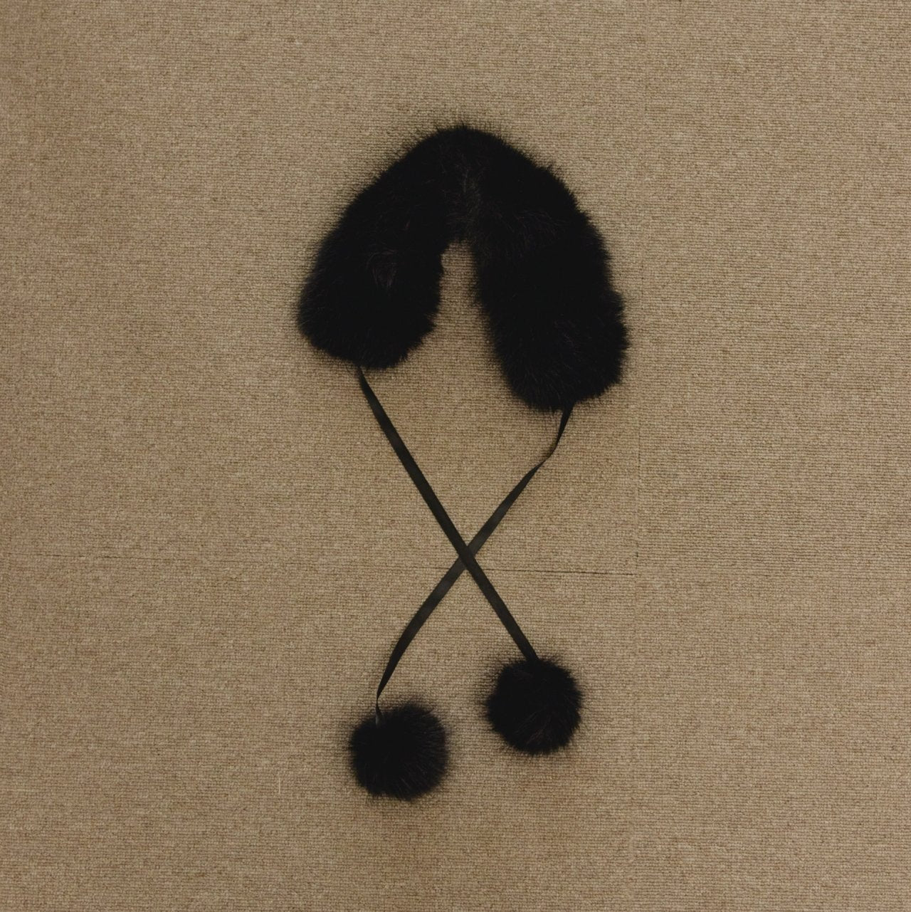 ［mon Atelier］Pompom neck warmer