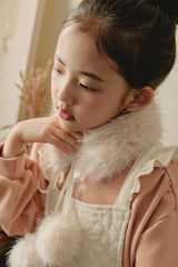 ［mon Atelier］Pompom neck warmer