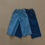 ［mon Atelier］Cat denim pants