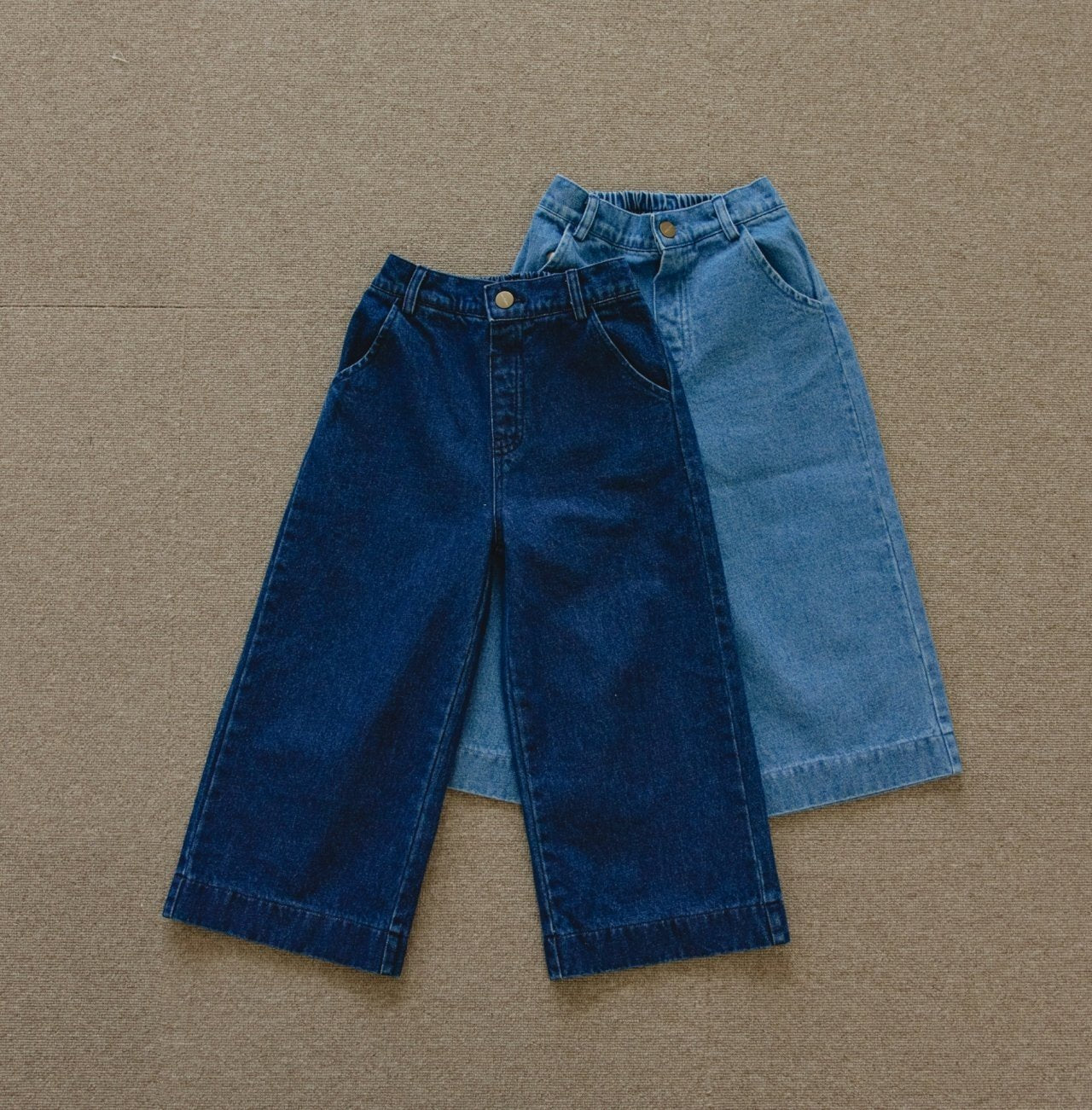 ［mon Atelier］Cat denim pants