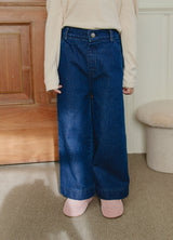 ［mon Atelier］Cat denim pants