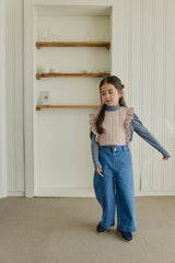 ［mon Atelier］Cat denim pants