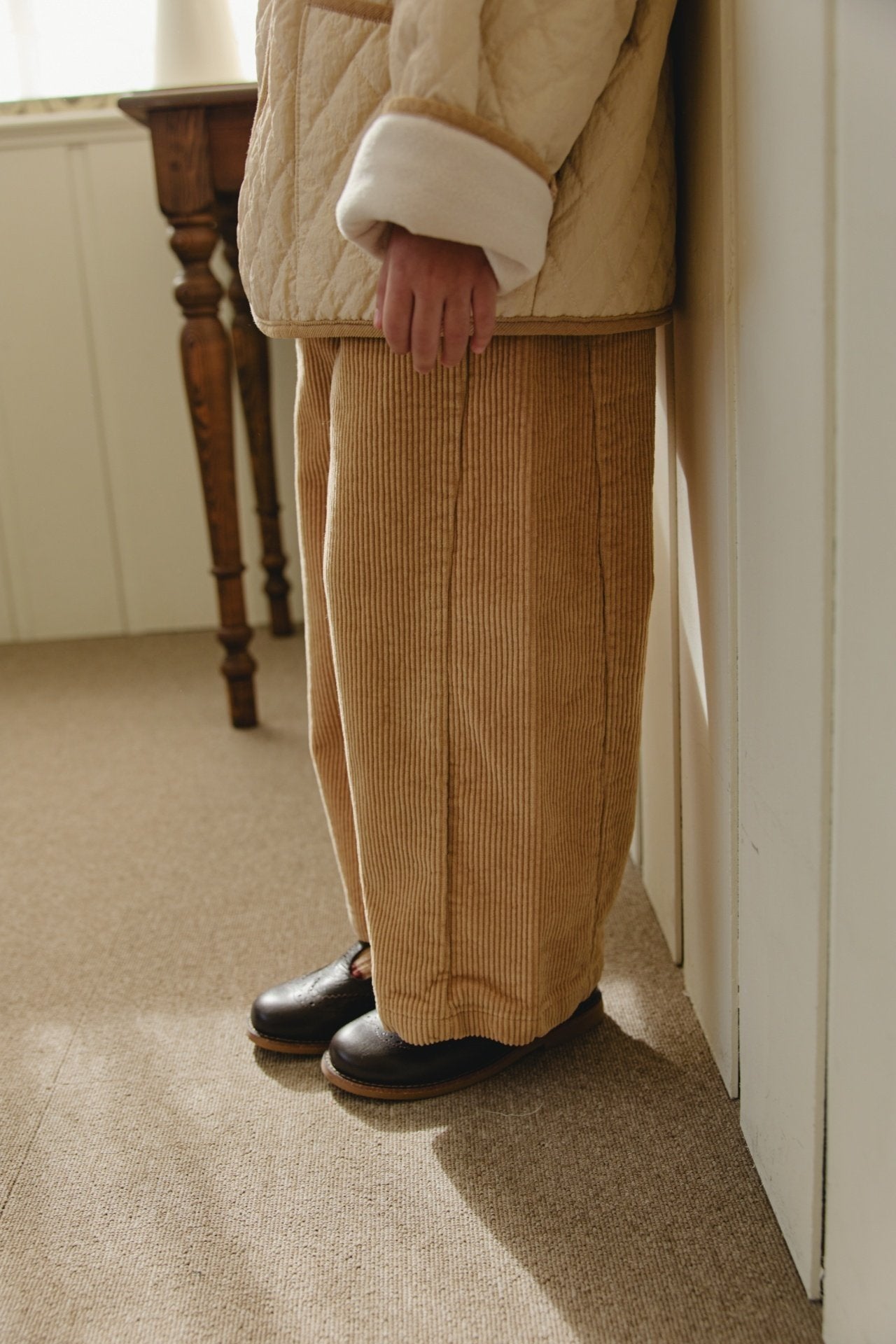 ［mon Atelier］Corduroy pants