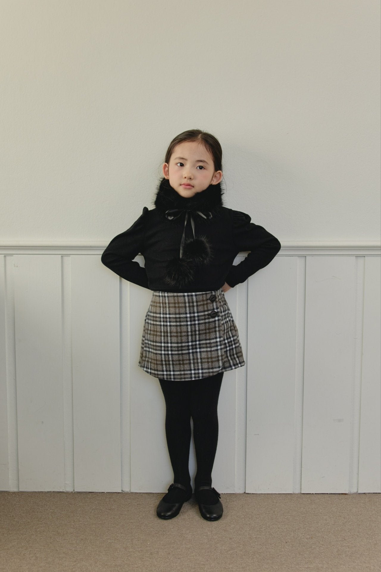 ［mon Atelier］Brush turtleneck tops