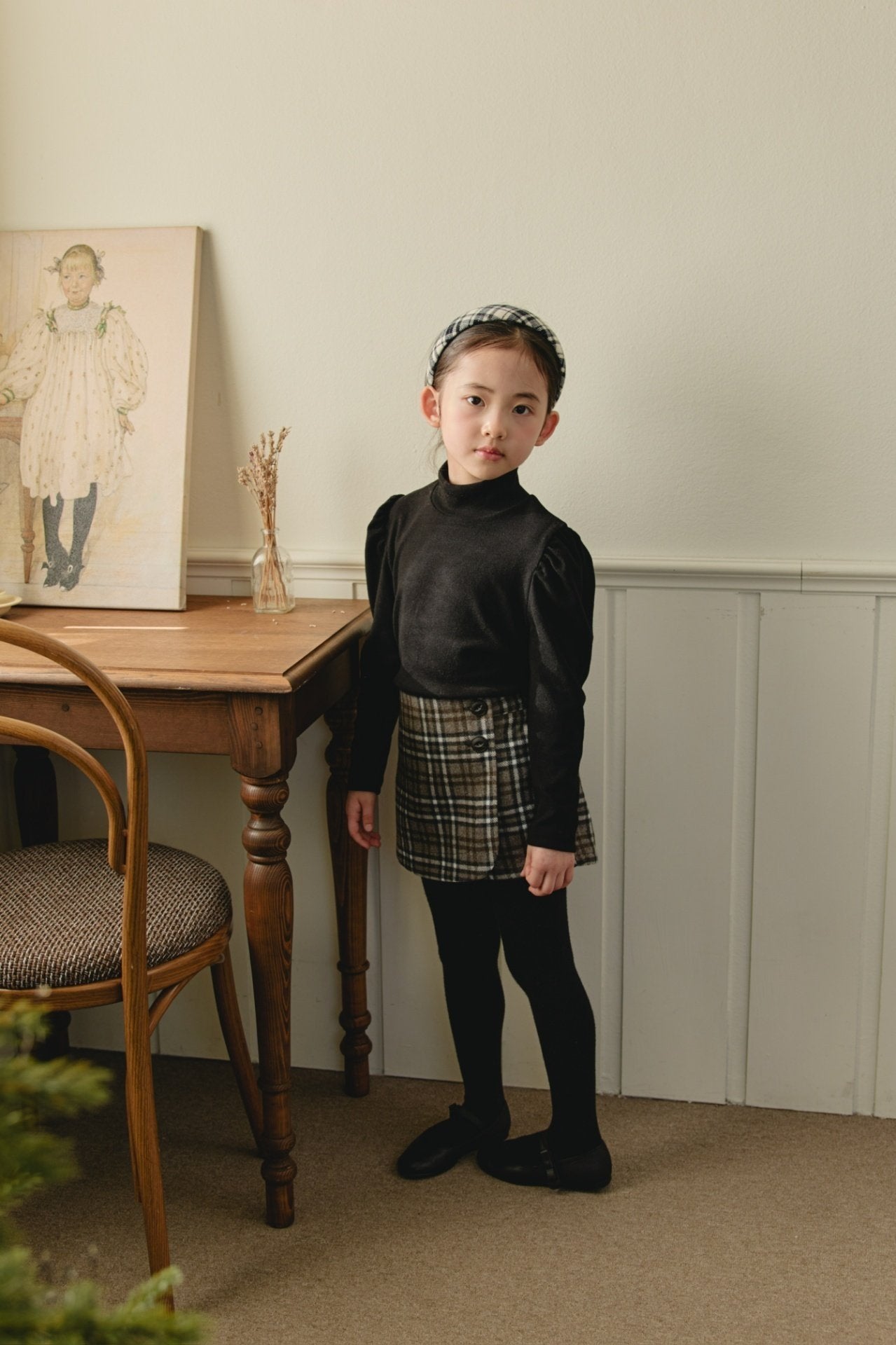 ［mon Atelier］Brush turtleneck tops