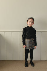 ［mon Atelier］Check wrap pants