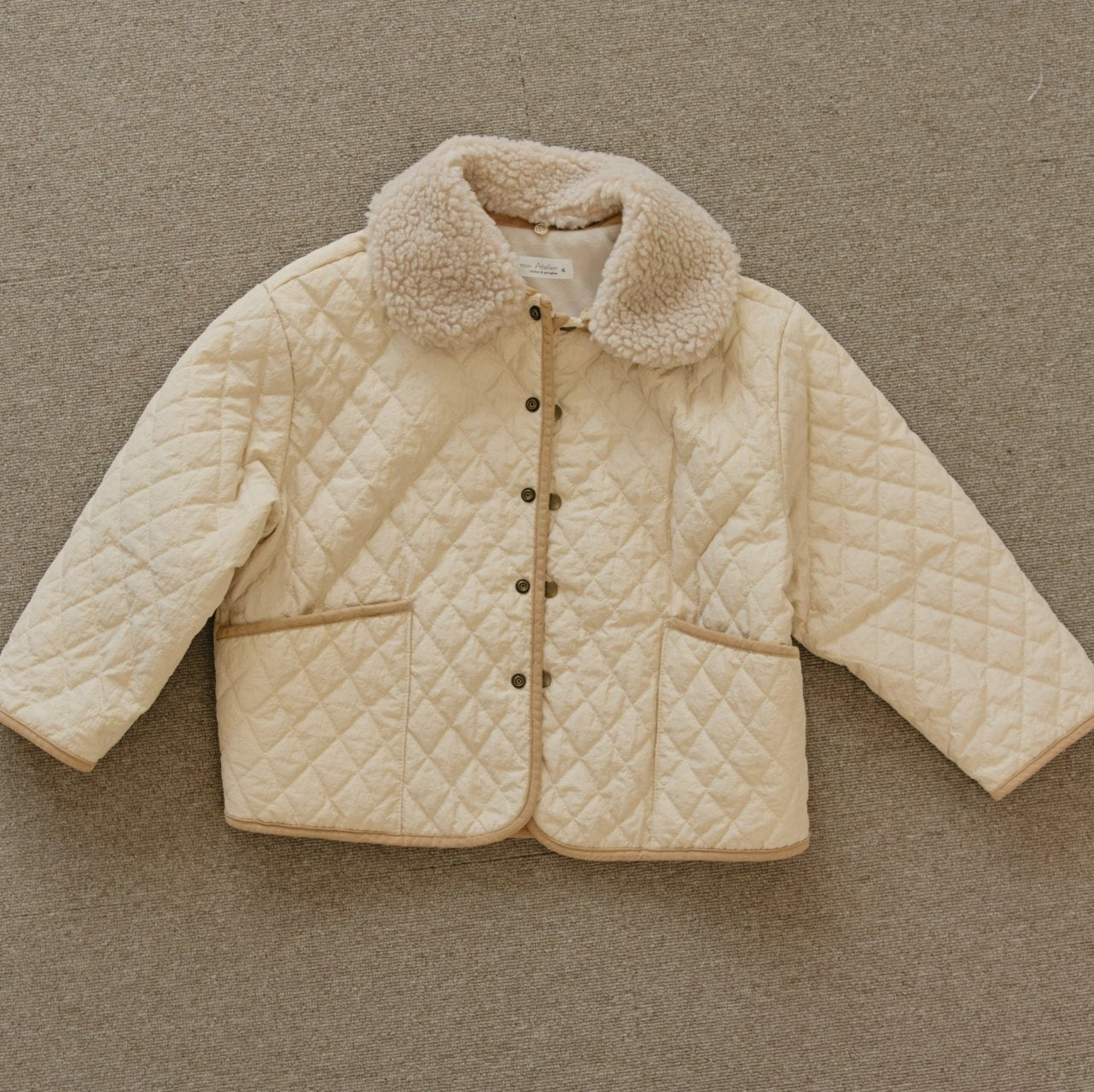 ［mon Atelier］Classic quilting jumper