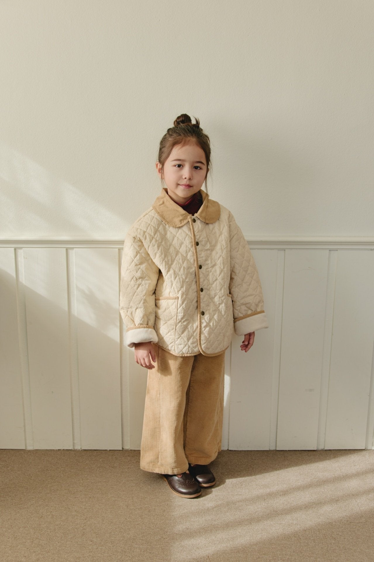 ［mon Atelier］Classic quilting jumper